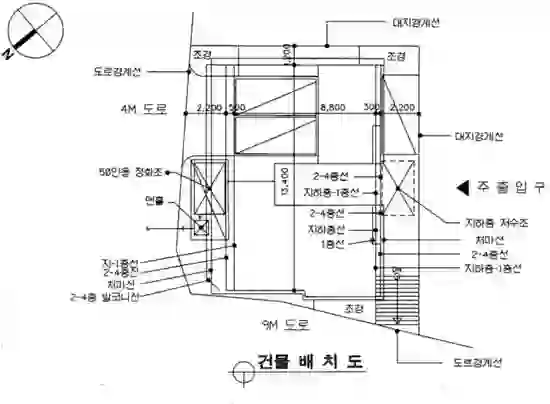 궁보빌리지 배치도 이미지